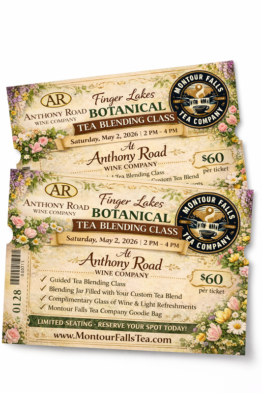 Anthony Road Wine Company Finger Lakes Botanical Tea Blending Experience